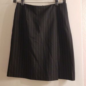 Pinstripe skirt